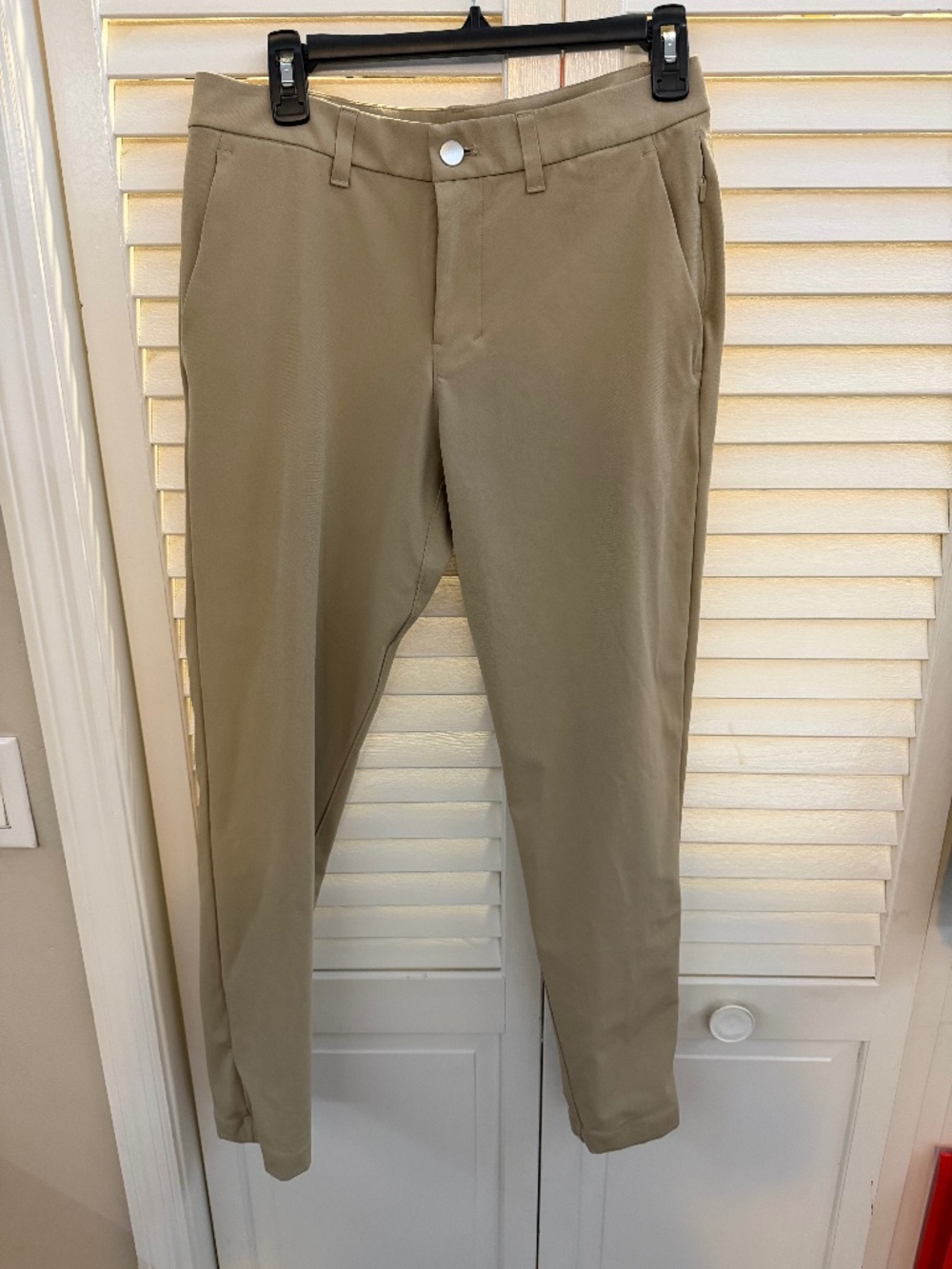 Lululemon ABC Slim-Fit Trouser Wacky Khaki Tan Size 29